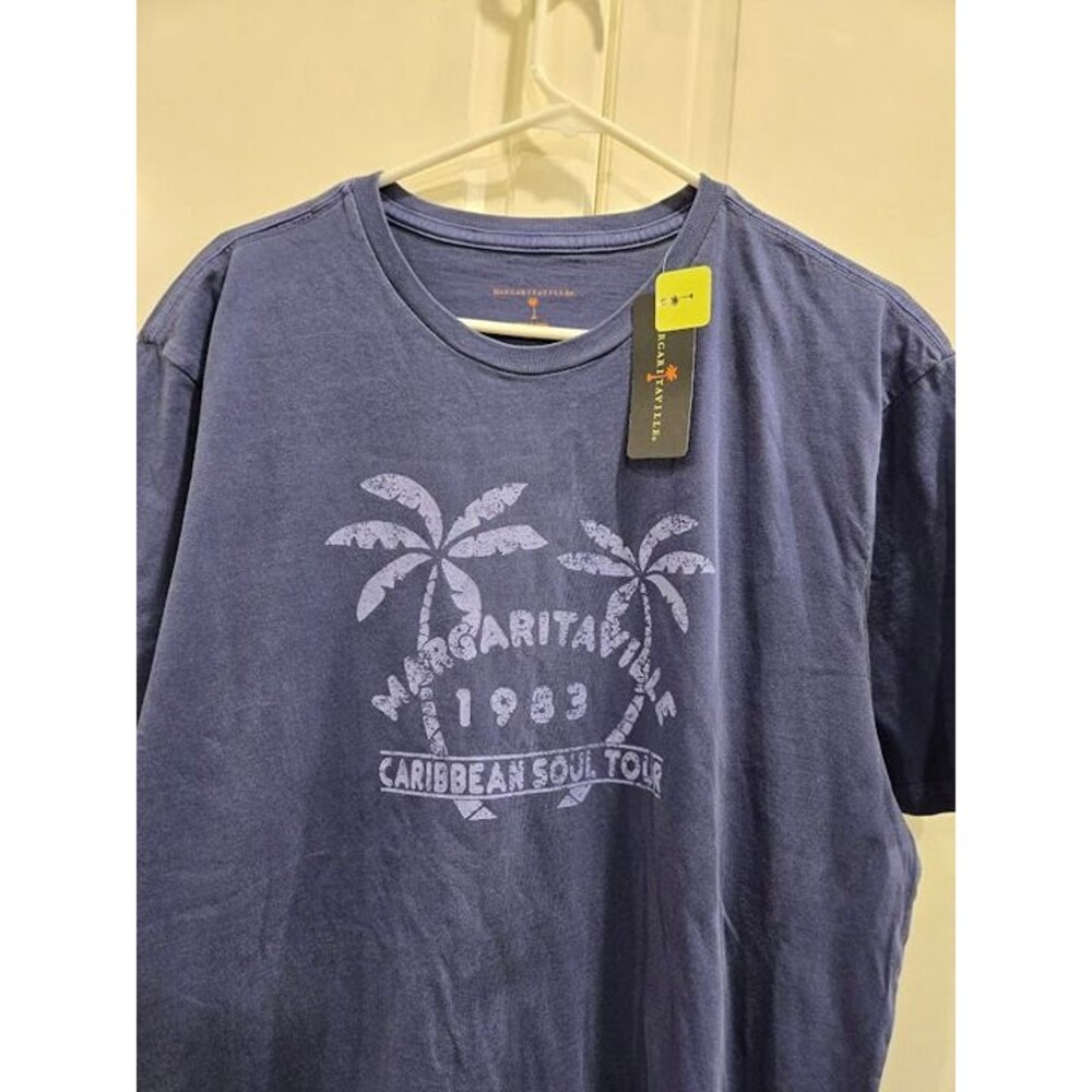 Margaritaville Jimmy Buffet Caribbean Soul Tour T-Shirt - Mens Large - NEW - Picture 2 of 4